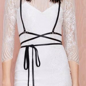 nasty gal / jakimac wrap leather belt